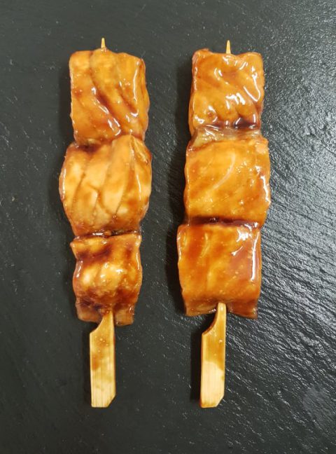 Brochettes Saumon