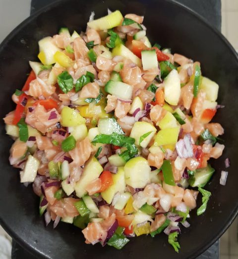 Ceviche Saumon